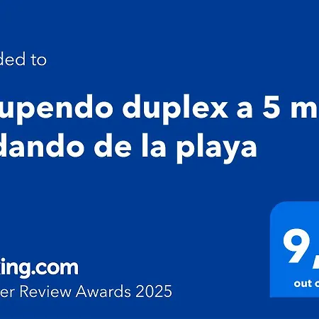 Estupendo Duplex A 5 Min Andando De La Playa * 马尔韦利亚